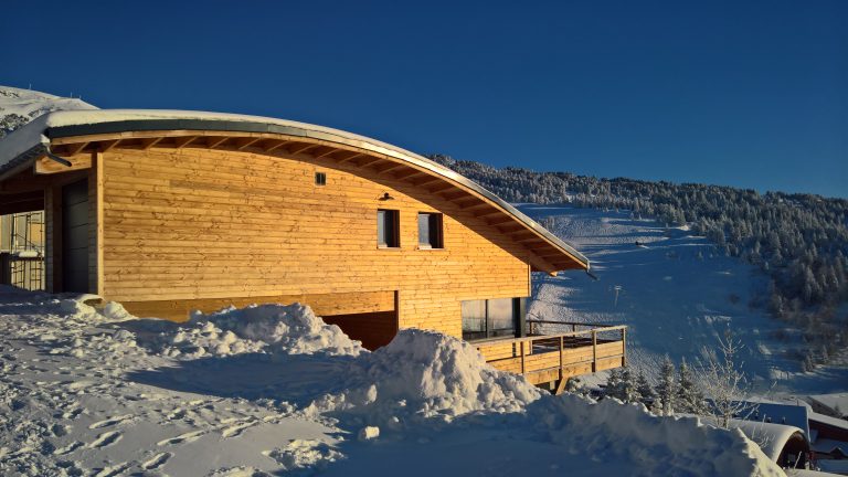 Chalet en ossature bois Passif à Chamrousse