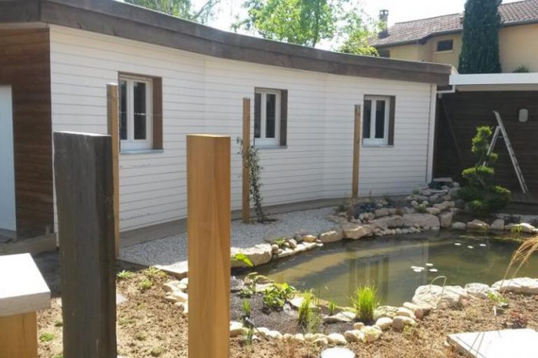 Maison en ossature bois à Gleizé dans le Rhône