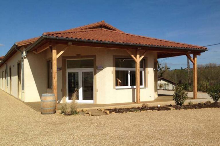 Salle des fêtes en ossature bois au Breuil dans le Rhône