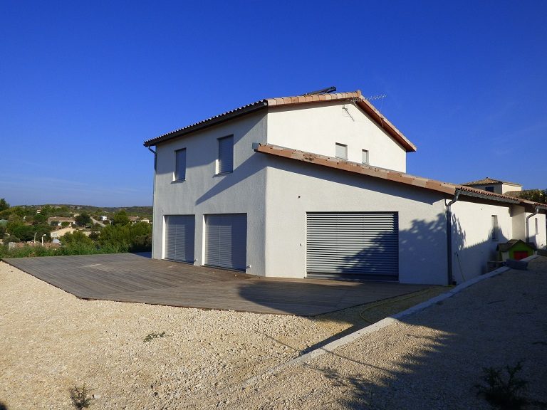 Maison passive dans le Gard à Valliguières