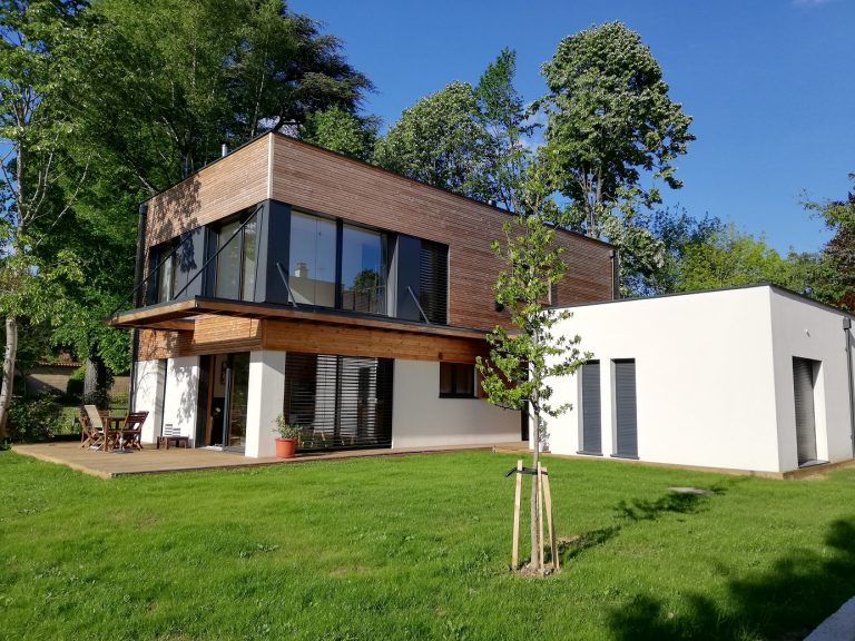 Maison passive ossature bois à Tassin la demi Lune