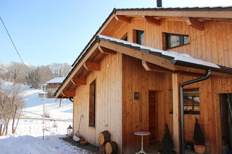 Chalet en ossature bois à Samoëns