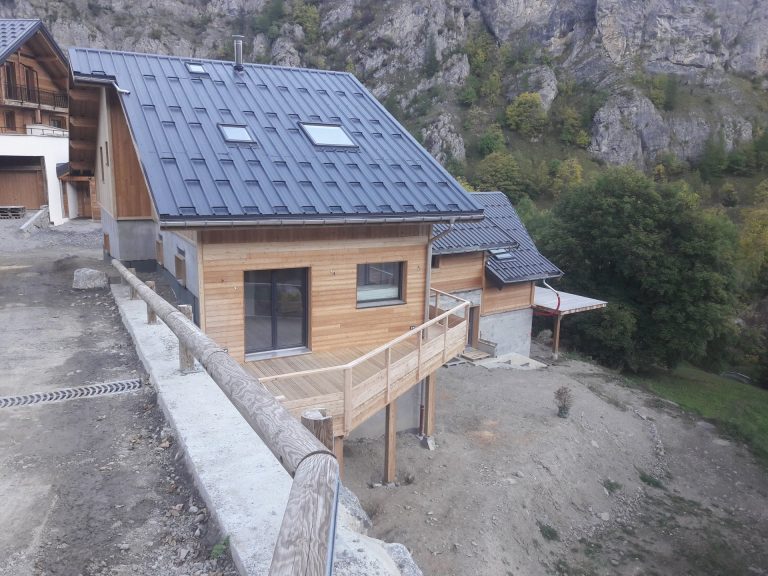 Chalet en ossature bois à Valloire