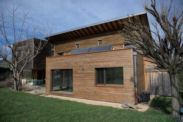 Extension en bois à Saint Julien en Beaujolais